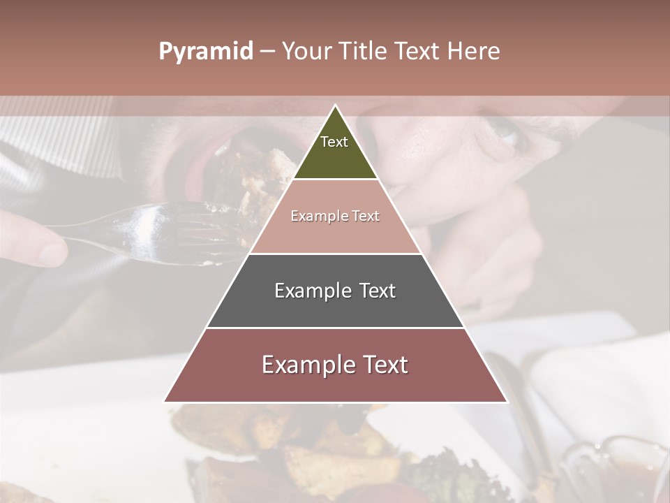 Gathering Objects Healthy PowerPoint Template