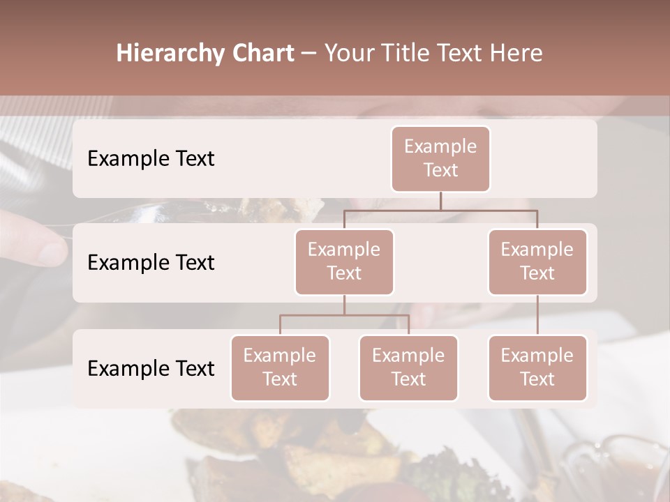 Gathering Objects Healthy PowerPoint Template