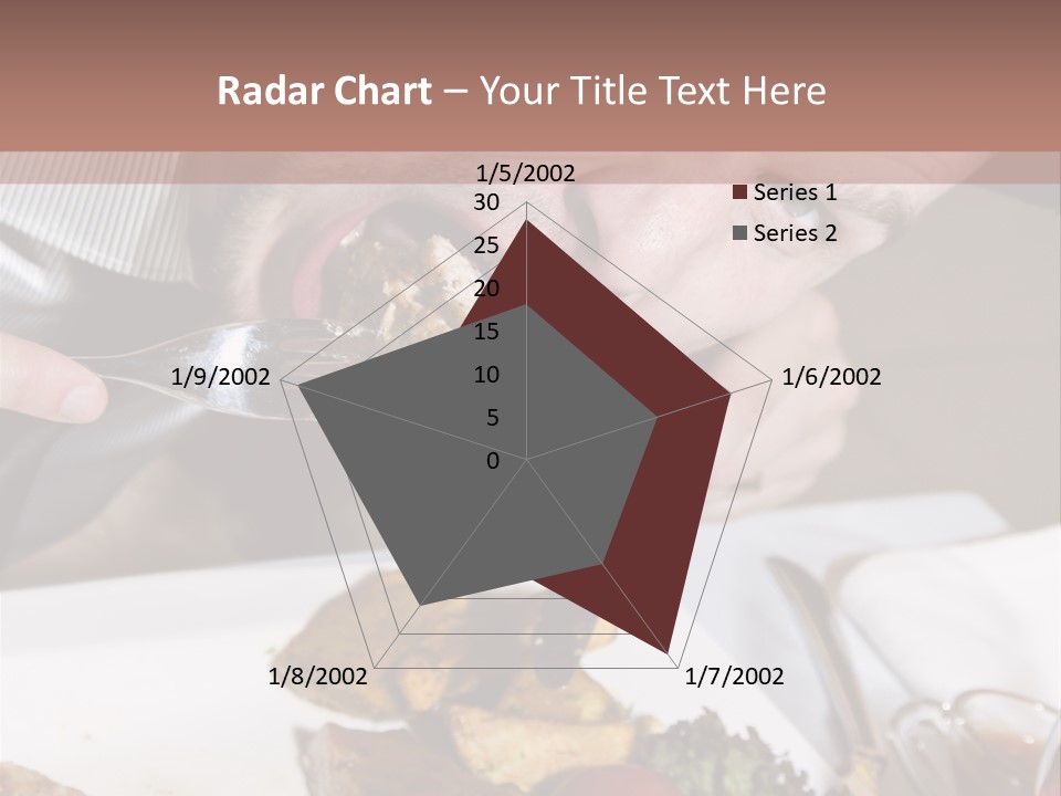 Gathering Objects Healthy PowerPoint Template