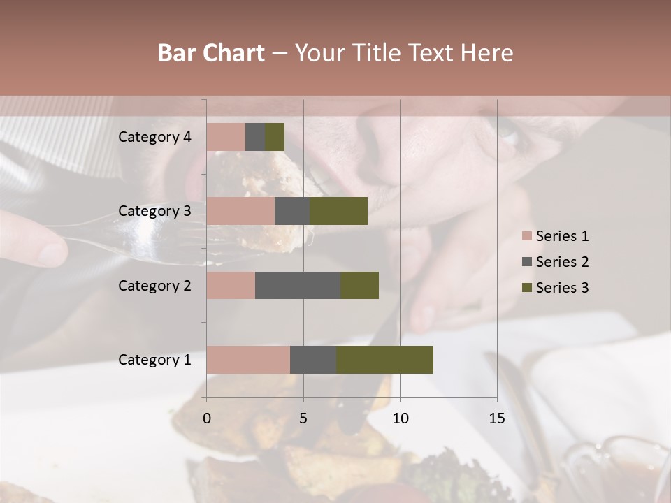 Gathering Objects Healthy PowerPoint Template