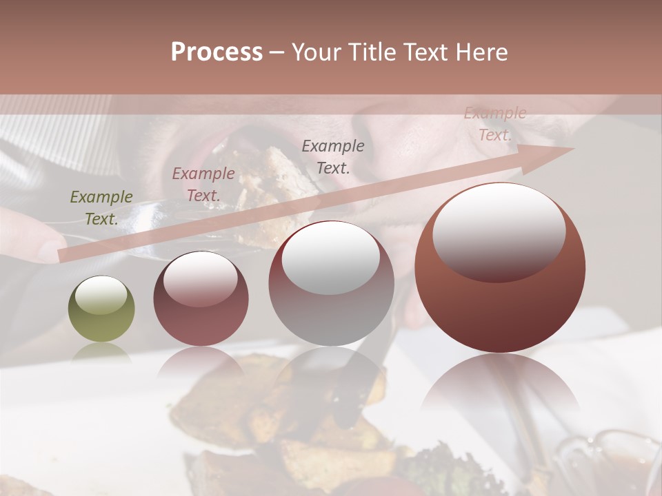 Gathering Objects Healthy PowerPoint Template