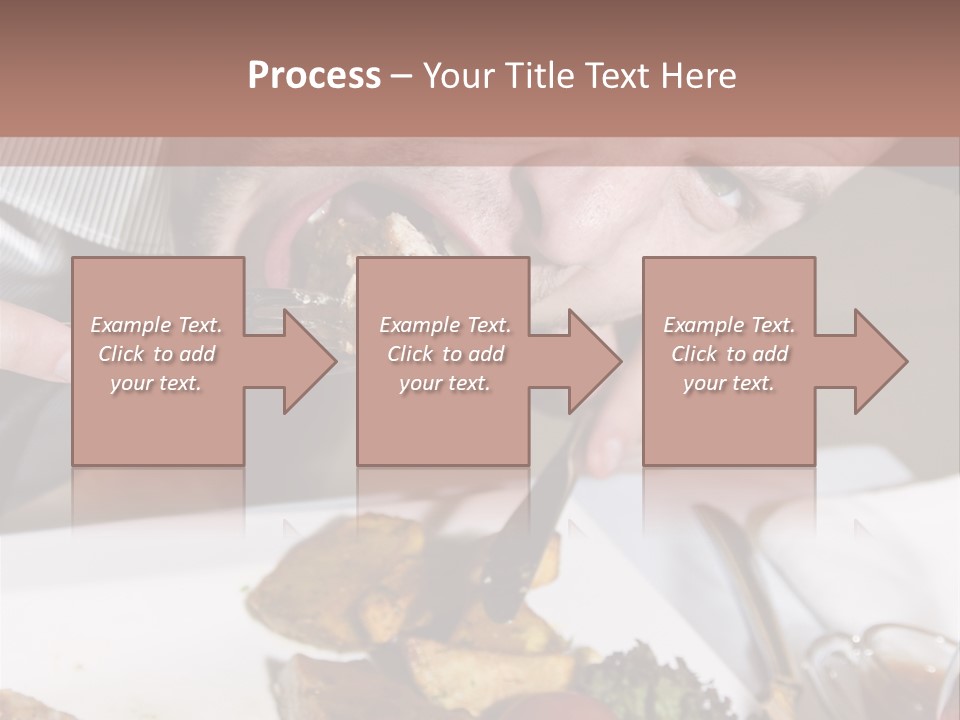 Gathering Objects Healthy PowerPoint Template