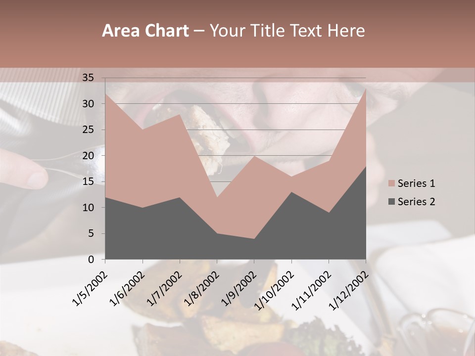 Gathering Objects Healthy PowerPoint Template