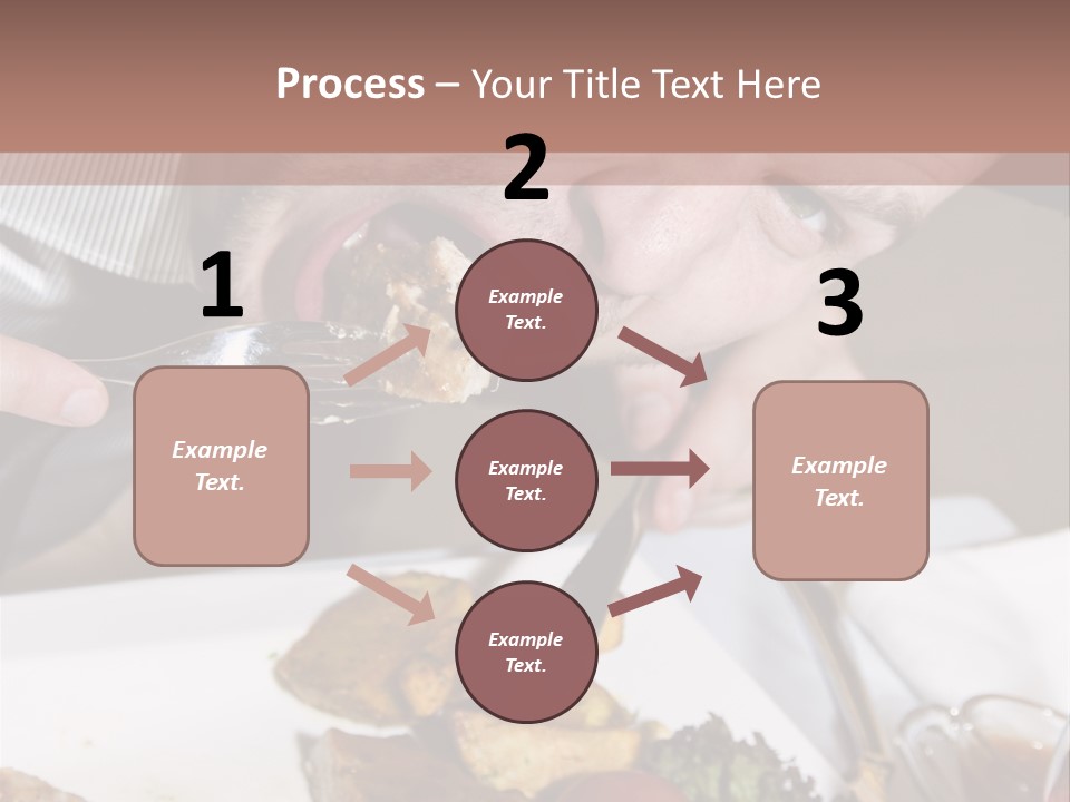 Gathering Objects Healthy PowerPoint Template
