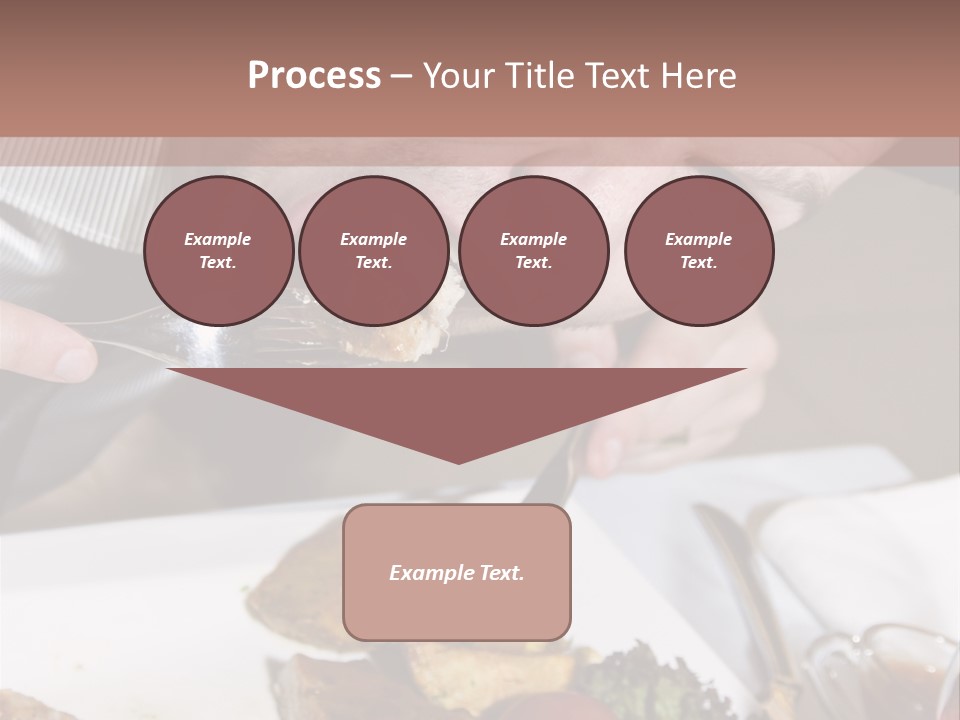 Gathering Objects Healthy PowerPoint Template