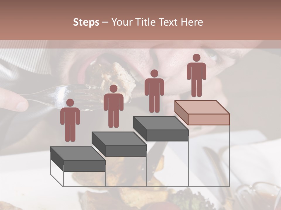 Gathering Objects Healthy PowerPoint Template