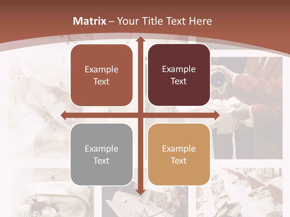 Champagne Veil Pearl PowerPoint Template