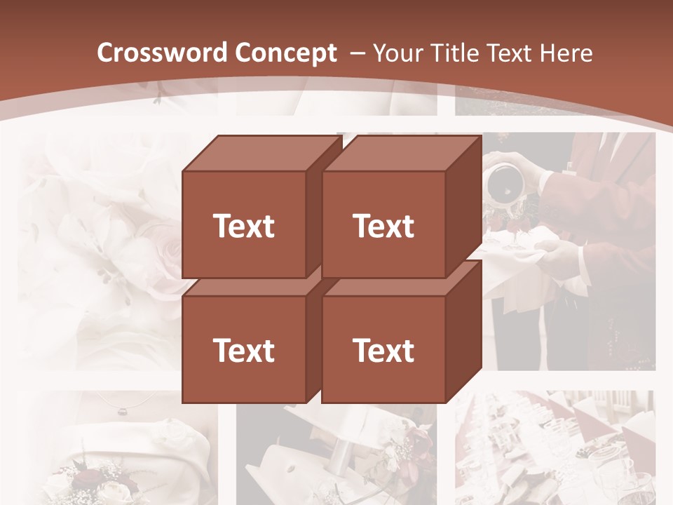 Champagne Veil Pearl PowerPoint Template