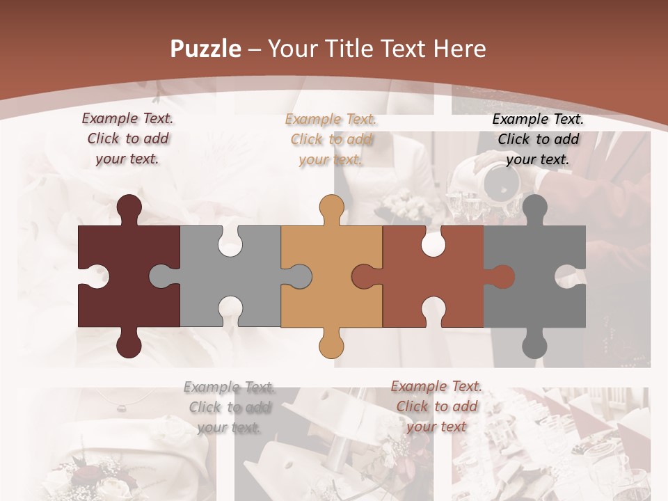 Champagne Veil Pearl PowerPoint Template