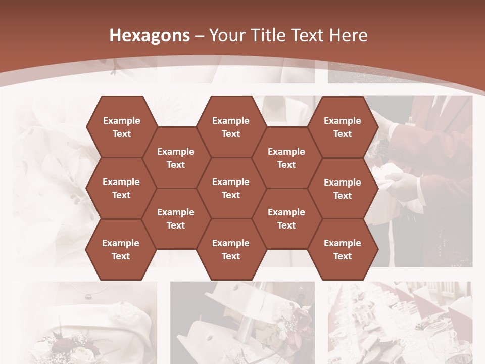 Champagne Veil Pearl PowerPoint Template