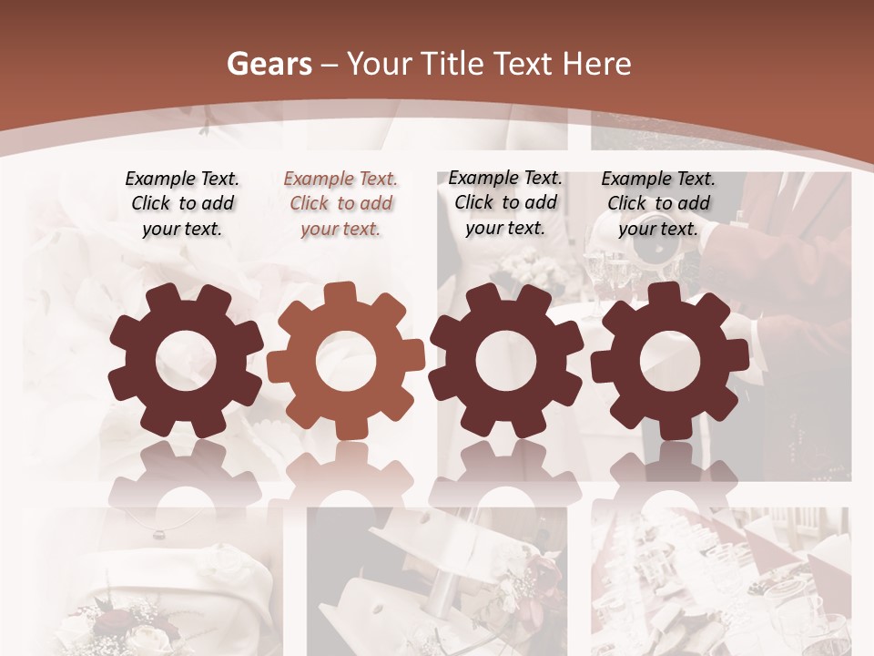 Champagne Veil Pearl PowerPoint Template