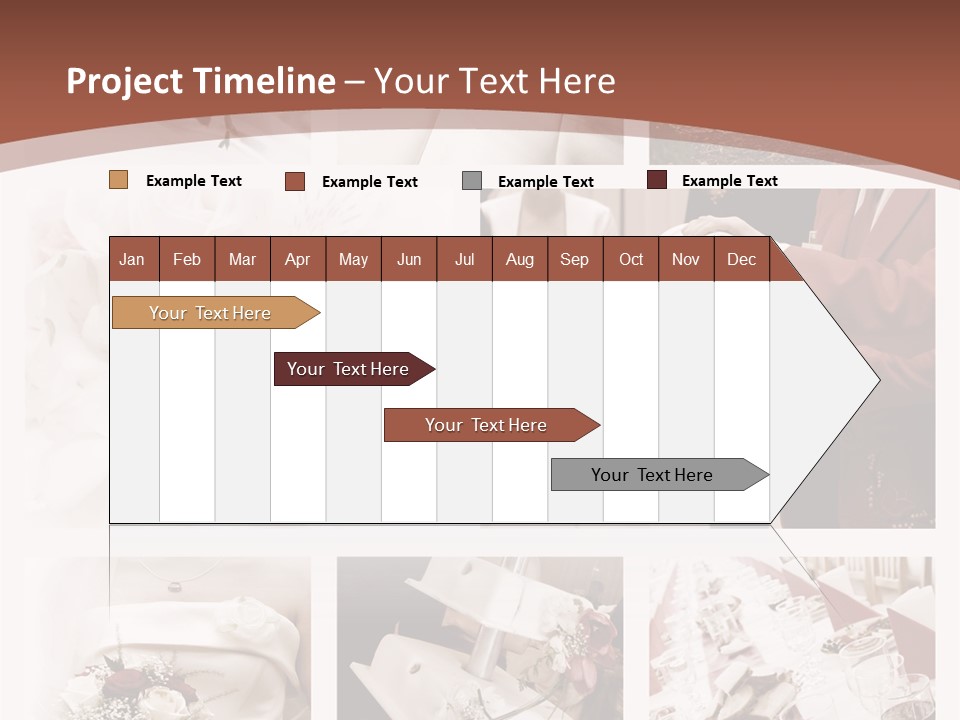 Champagne Veil Pearl PowerPoint Template