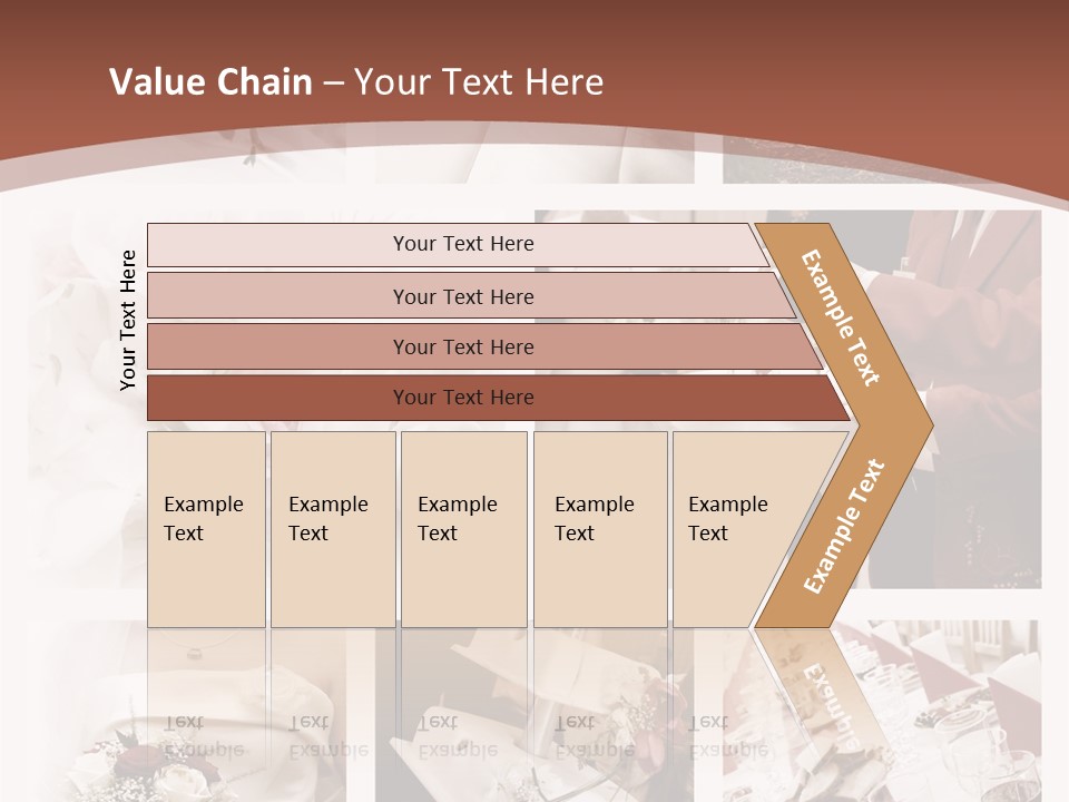 Champagne Veil Pearl PowerPoint Template