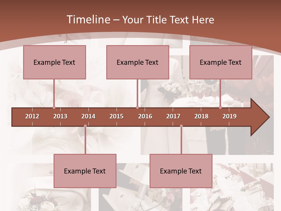 Champagne Veil Pearl PowerPoint Template