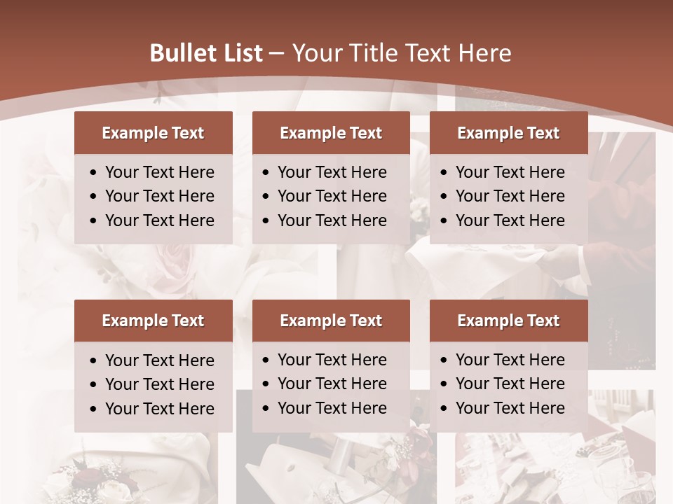 Champagne Veil Pearl PowerPoint Template