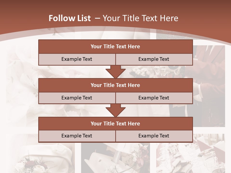 Champagne Veil Pearl PowerPoint Template