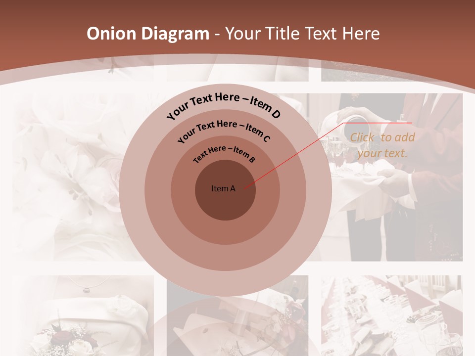 Champagne Veil Pearl PowerPoint Template