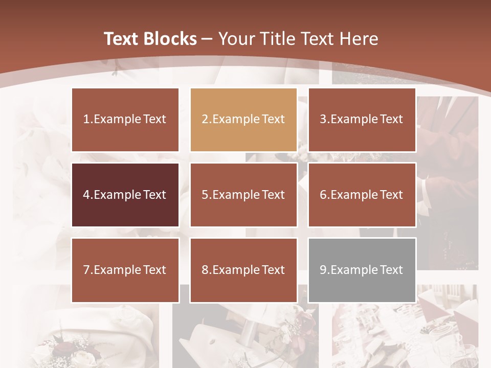 Champagne Veil Pearl PowerPoint Template