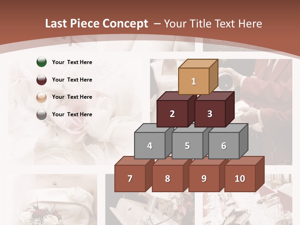 Champagne Veil Pearl PowerPoint Template