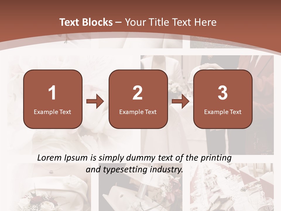 Champagne Veil Pearl PowerPoint Template