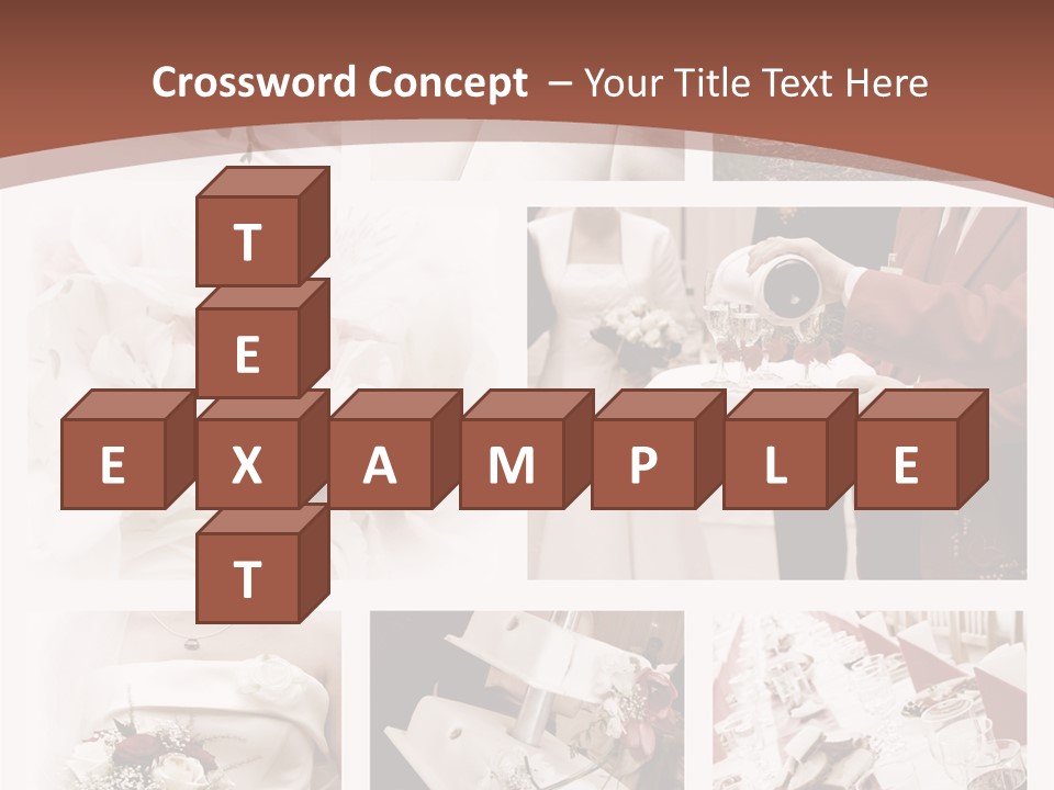 Champagne Veil Pearl PowerPoint Template