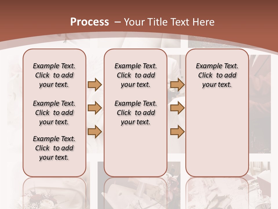 Champagne Veil Pearl PowerPoint Template