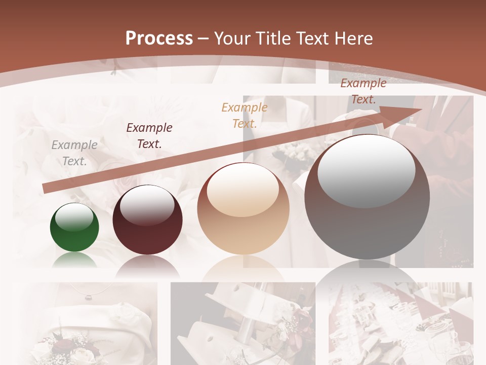 Champagne Veil Pearl PowerPoint Template