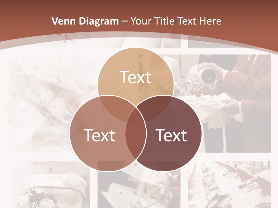 Champagne Veil Pearl PowerPoint Template