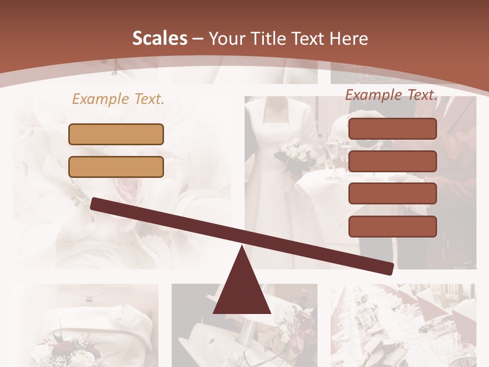 Champagne Veil Pearl PowerPoint Template