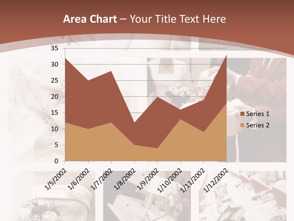 Champagne Veil Pearl PowerPoint Template