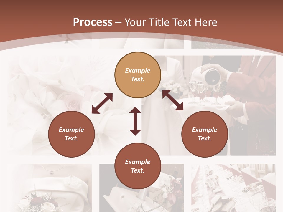 Champagne Veil Pearl PowerPoint Template