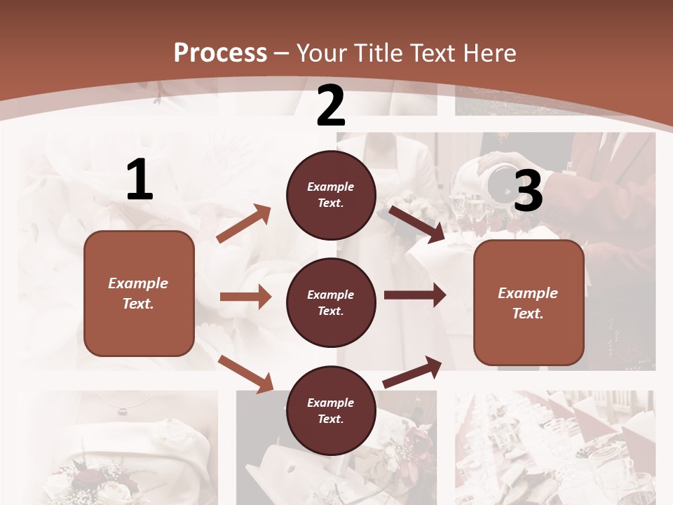 Champagne Veil Pearl PowerPoint Template