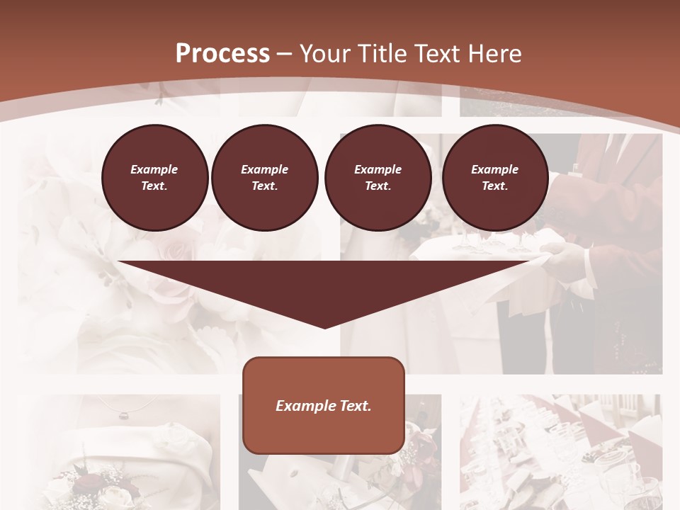 Champagne Veil Pearl PowerPoint Template