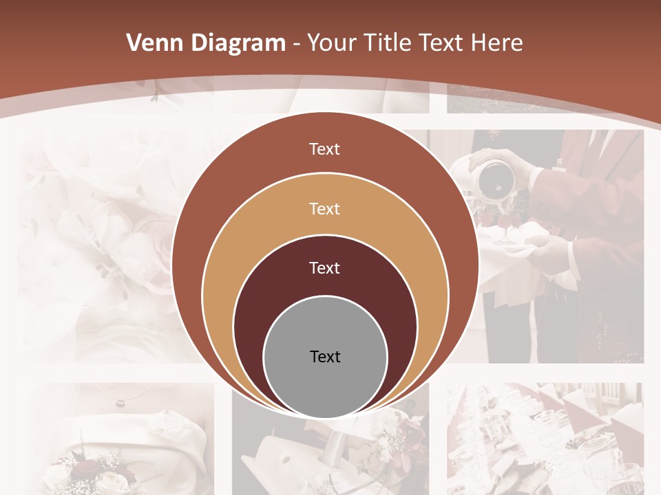 Champagne Veil Pearl PowerPoint Template