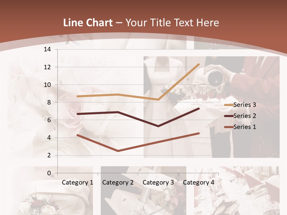 Champagne Veil Pearl PowerPoint Template