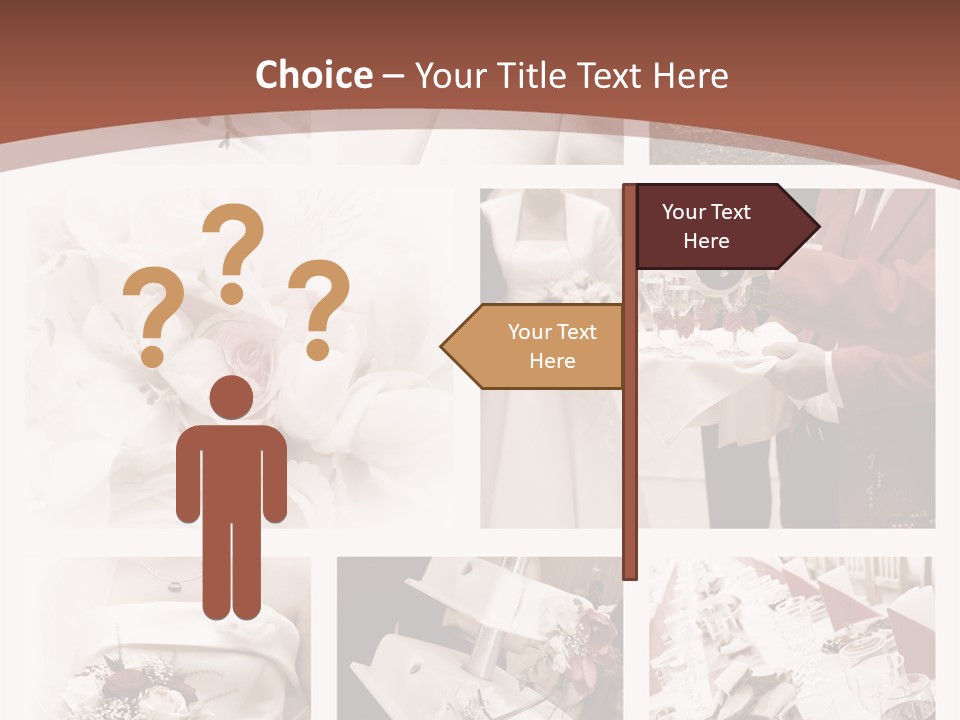 Champagne Veil Pearl PowerPoint Template