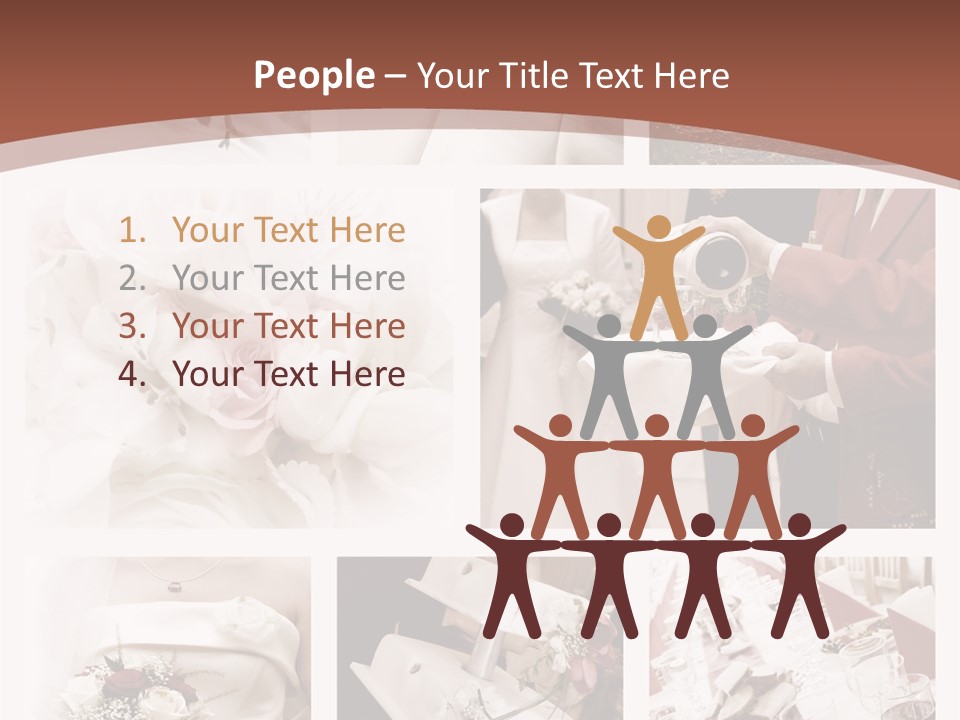 Champagne Veil Pearl PowerPoint Template