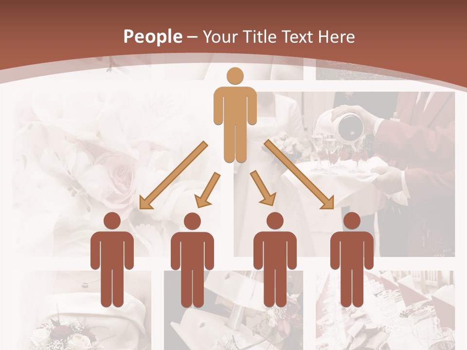 Champagne Veil Pearl PowerPoint Template