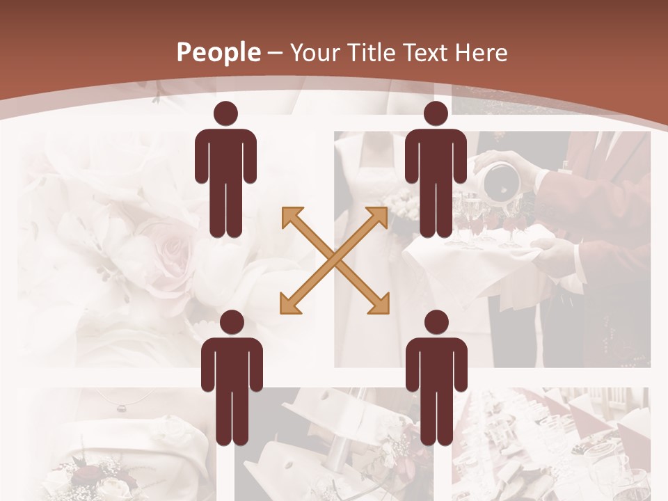 Champagne Veil Pearl PowerPoint Template