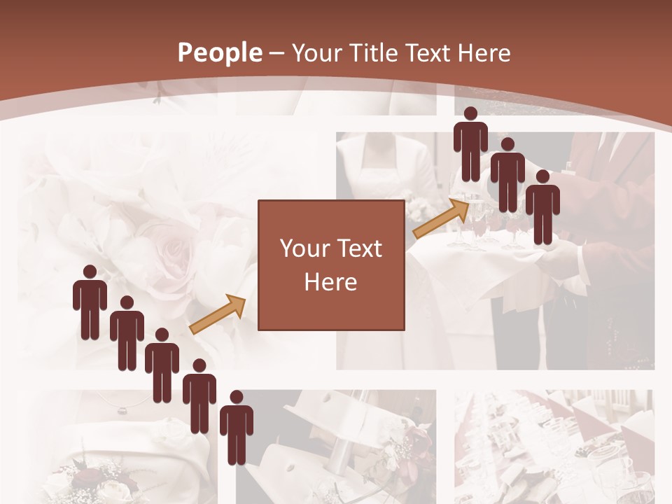 Champagne Veil Pearl PowerPoint Template