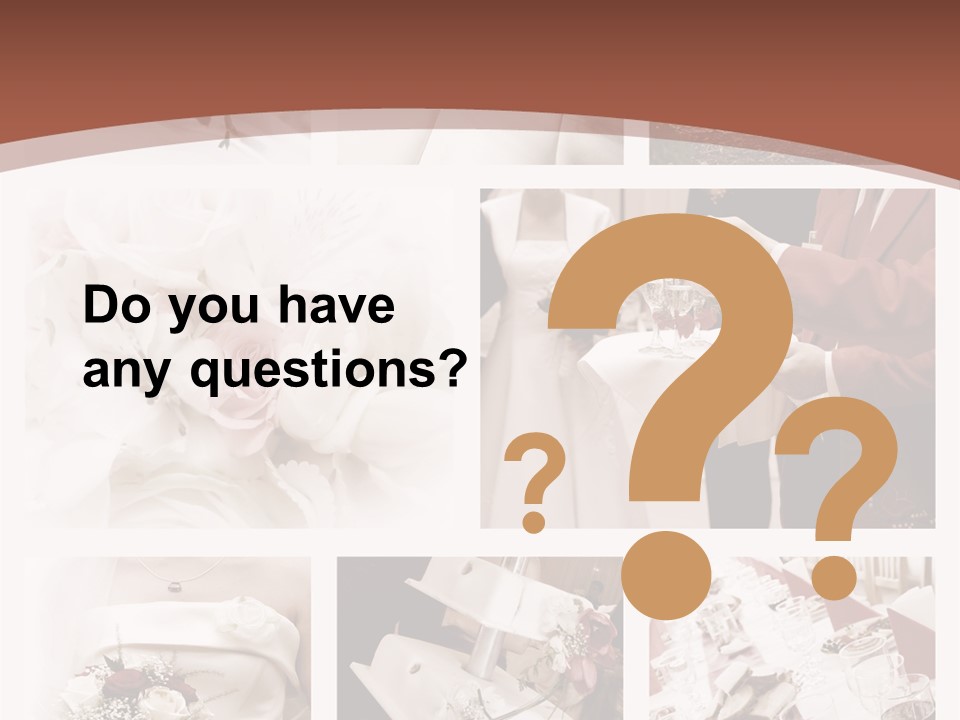 Champagne Veil Pearl PowerPoint Template