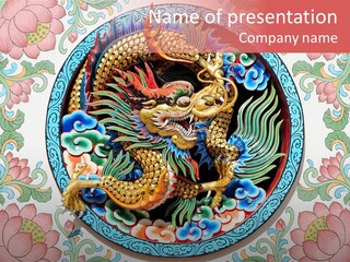 Chinese Dragon PowerPoint Template