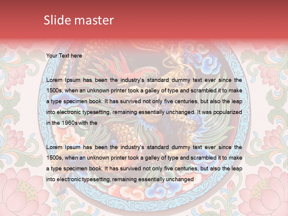Chinese Dragon PowerPoint Template