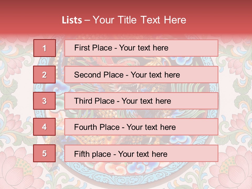Chinese Dragon PowerPoint Template