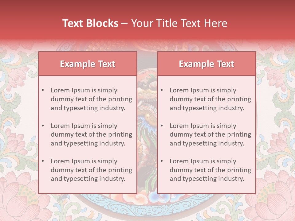 Chinese Dragon PowerPoint Template