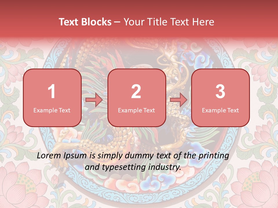 Chinese Dragon PowerPoint Template