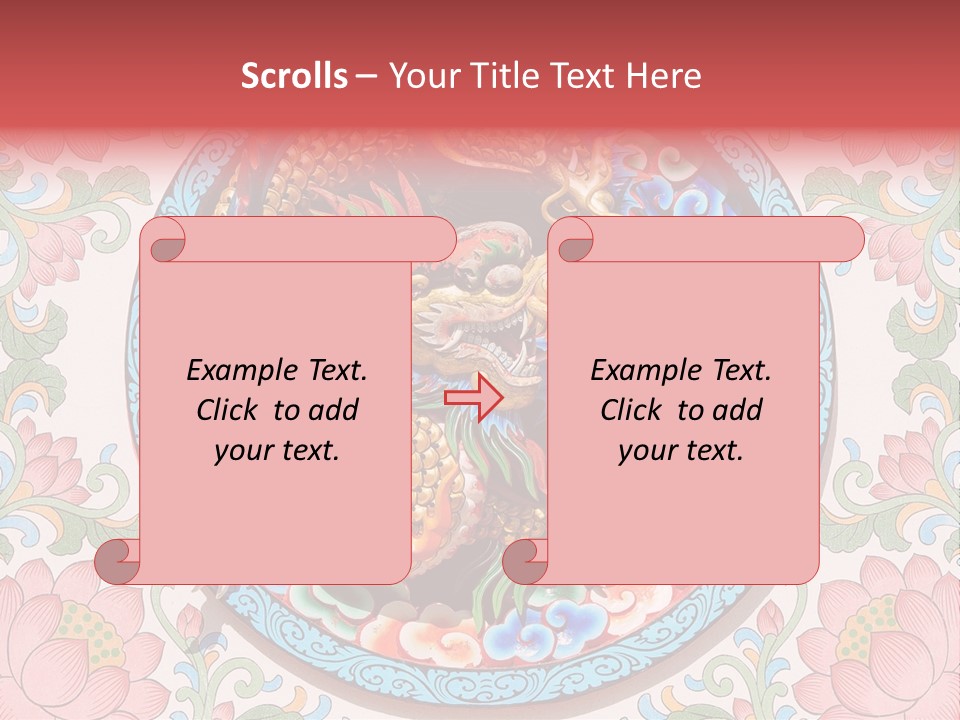 Chinese Dragon PowerPoint Template
