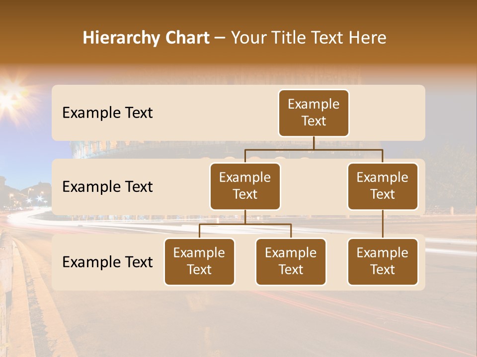 Rome By Night PowerPoint Template