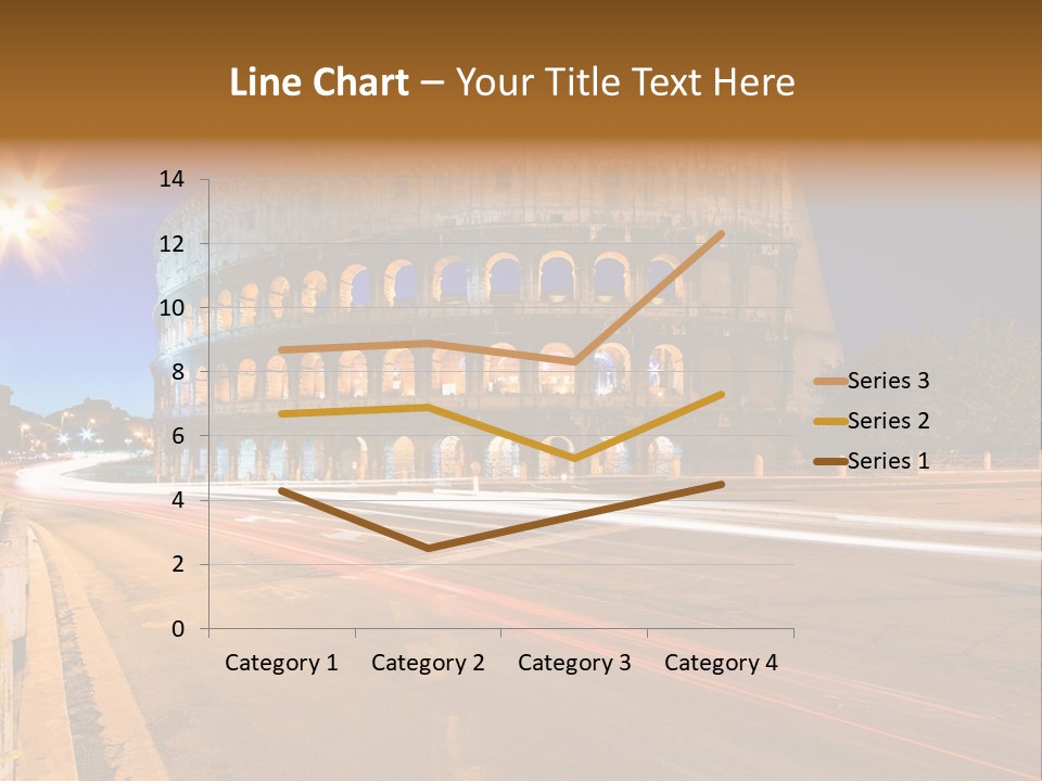 Rome By Night PowerPoint Template