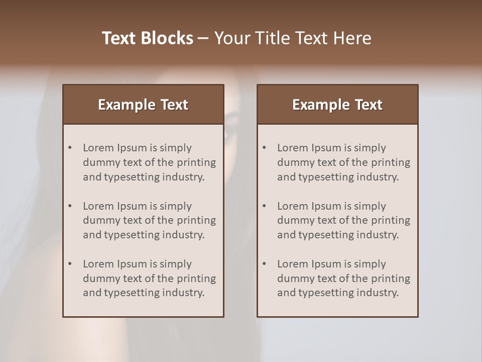 Pretty Girls PowerPoint Template